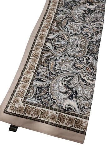 Bohem Tarzı Kahverengi Drapeli Kadın Şal - Görsel 18