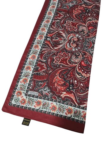 Bohem Tarzı Kahverengi Drapeli Kadın Şal - Görsel 16