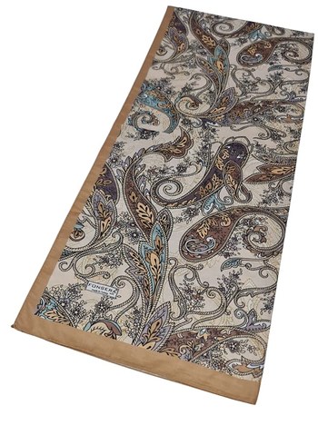 Bohem Tarzı Kahverengi Drapeli Kadın Şal - Görsel 11