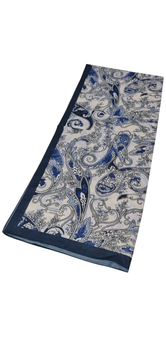 Bohem Tarzı Kahverengi Drapeli Kadın Şal - Görsel 2