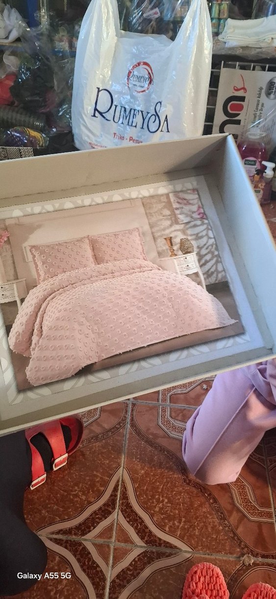 Turkuaz Nakışlı Fırın Eldiveni - Görsel 5