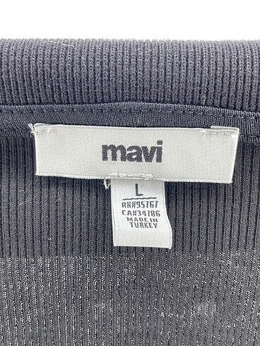l Beden siyah Renk Mavi Jeans Bluz %70 İndirimli.