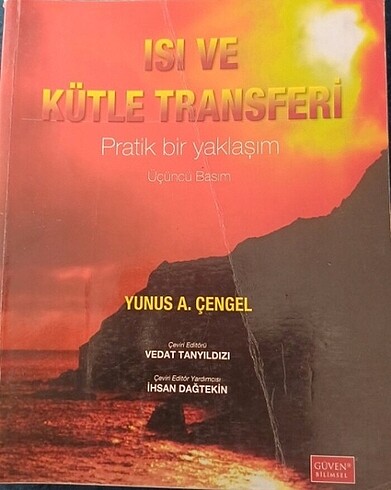 Yunus çengel 3. Baskı ısı ve kütle transferi