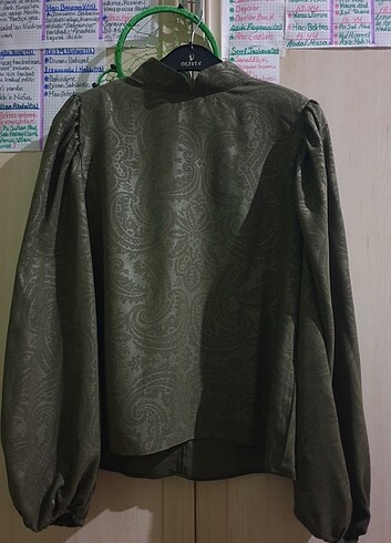 Vintage haki bluz
