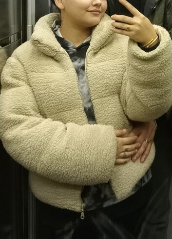 Peluş mont