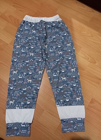 7 Yaş Beden çeşitli Renk Çocuk pijama altı