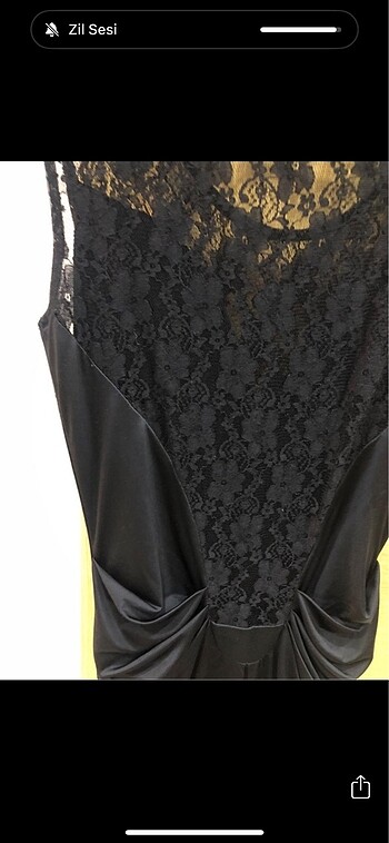 xs Beden siyah Renk Göğüs ve sırt dantel dekolteli polo garage elbise