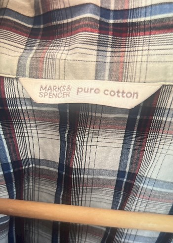 Marks & Spencer Klasik Ekose Pamuklu Gomlek