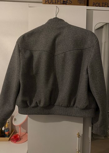 Zara kaşe bomber kaban - Görsel 8