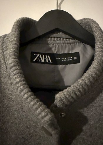 Zara kaşe bomber kaban - Görsel 9