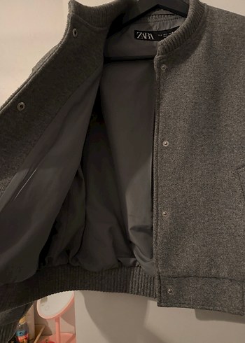 Zara kaşe bomber kaban - Görsel 5