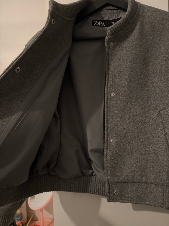 Zara kaşe bomber kaban - Görsel 5