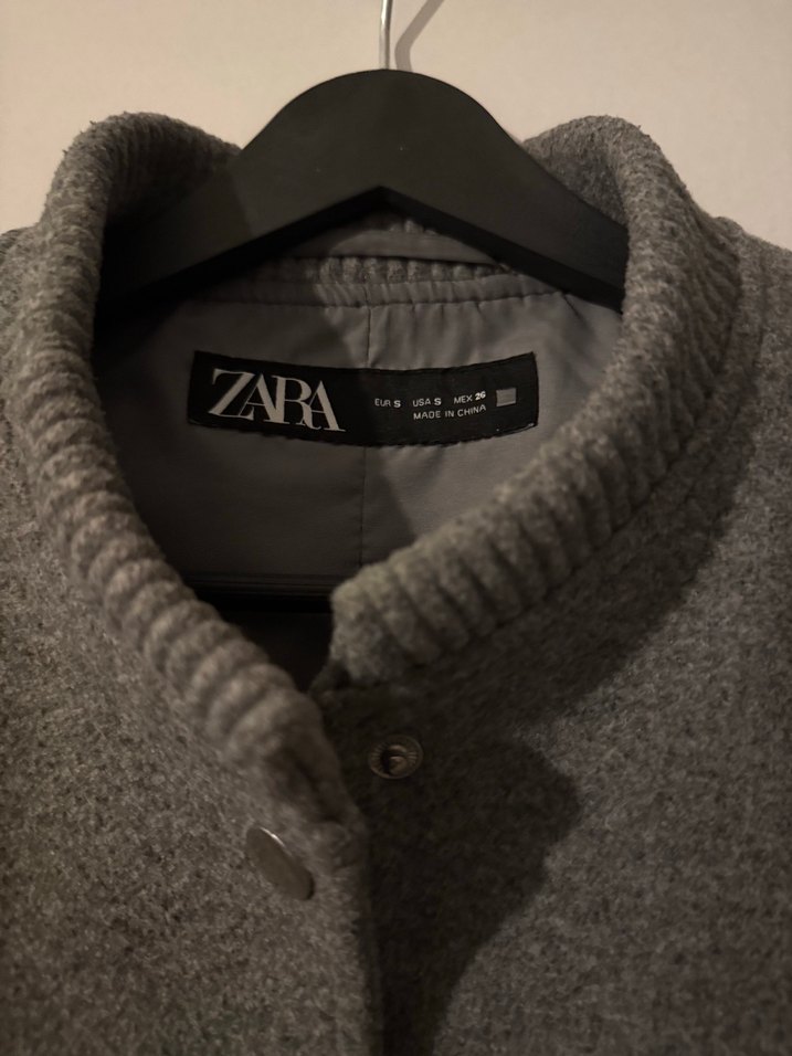 Zara kaşe bomber kaban - Görsel 2