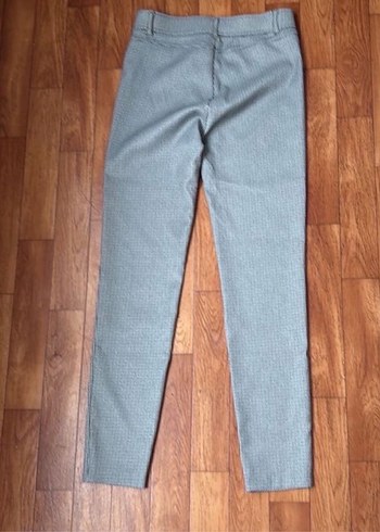 Zara gri kumaş pantolon - Görsel 5