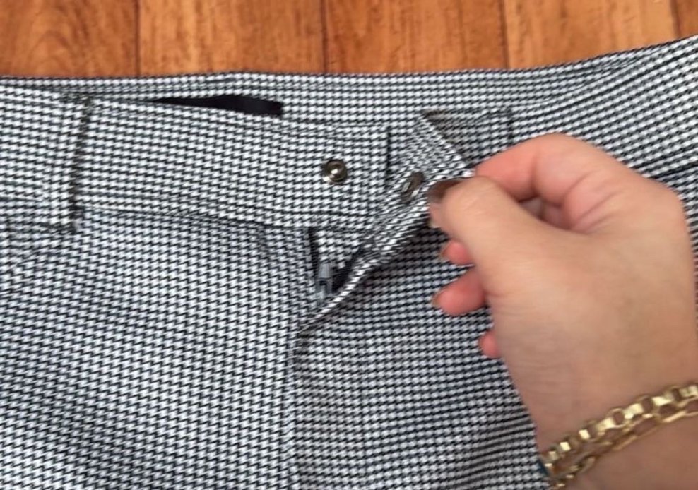 Zara gri kumaş pantolon - Görsel 4