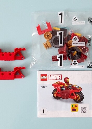 Lego Iron Man ve Motoru 
