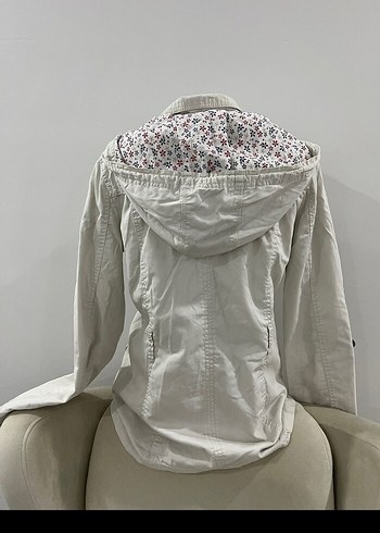 Düğmeli Bej Kadın Ceket 2000s yk2 Lolita gotik - Görsel 4