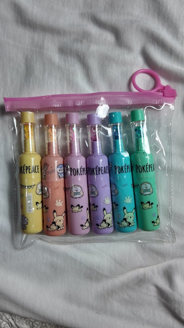 Pastel Renkli Karakterli Kalem Seti - Görsel 2