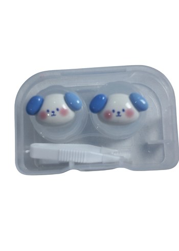 Mavi Köpek Tasarımlı Çocuk Lens Kabı - Görsel 2