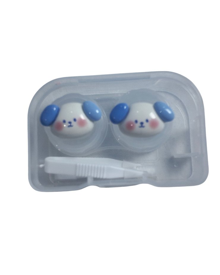 Mavi Köpek Tasarımlı Çocuk Lens Kabı - Görsel 2