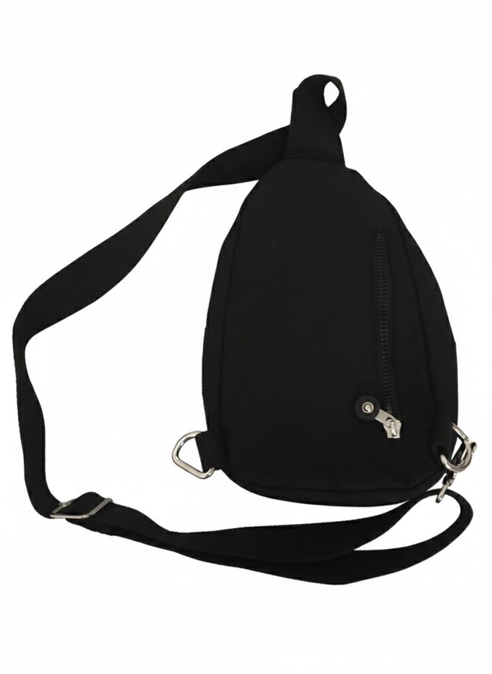 Siyah Yılan Desenli Kadın Çapraz Çanta - Görsel 2