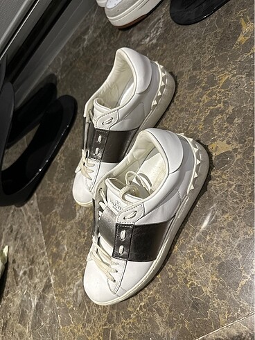36 Beden beyaz Renk Valentino Garavani Rockstud Untitled Low-top Sneaker