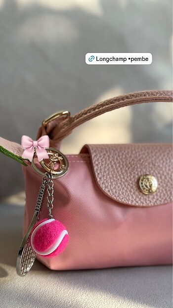 Beden LongChamp mini pembe