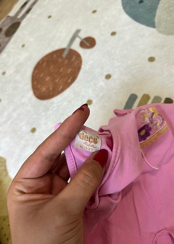 Diğer Pembe Kız Bebek Fırfırlı Takım