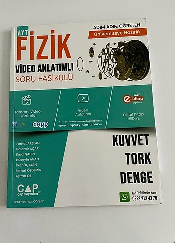 Beden Renk Çap Ayt Fizik Fasikül Seti