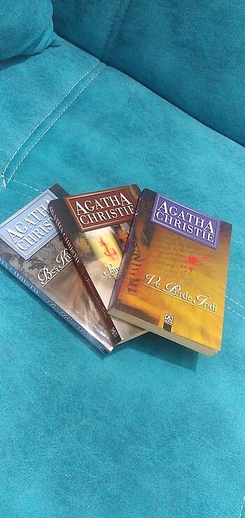 Agatha christie 3 kitabı ( cep boy)