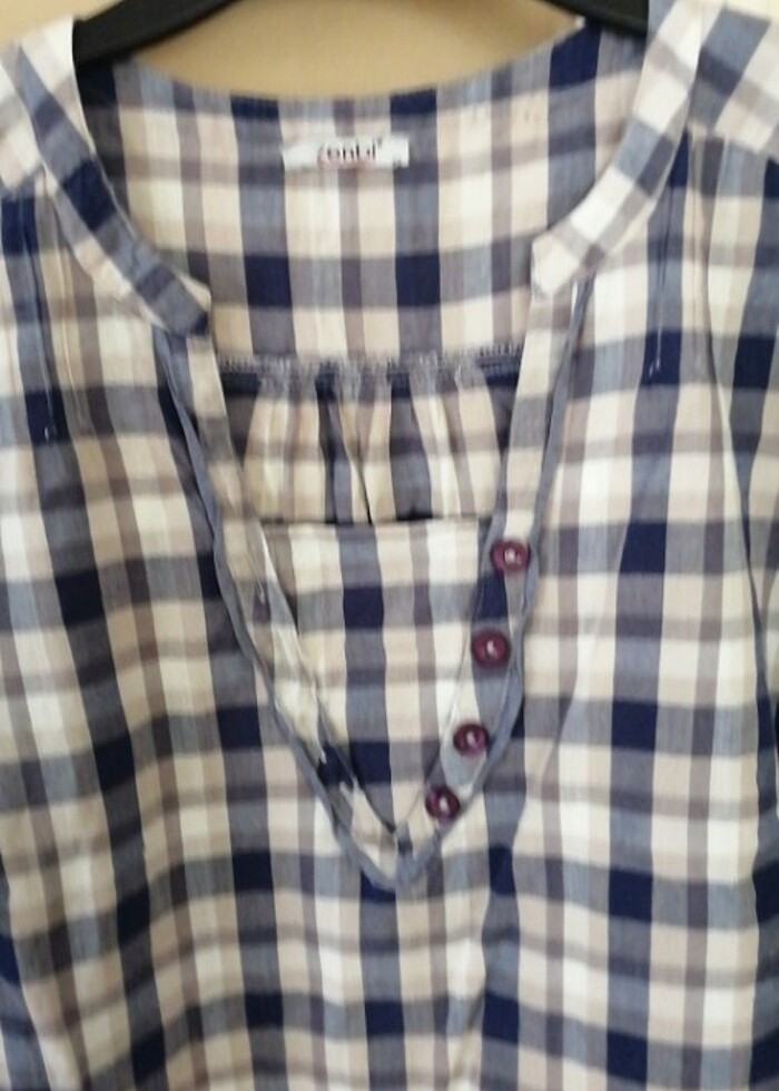 Keten bluz - Görsel 5