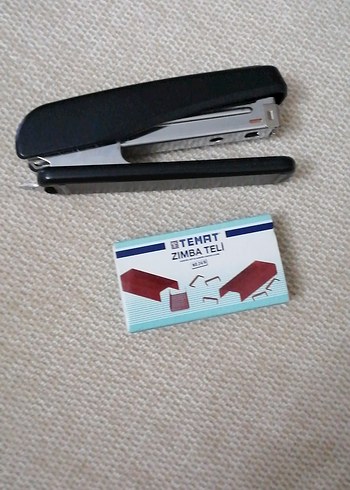 Temat 7000 Siyah Zımba Makinesi ve 2 kutu Zımba teli - Görsel 2