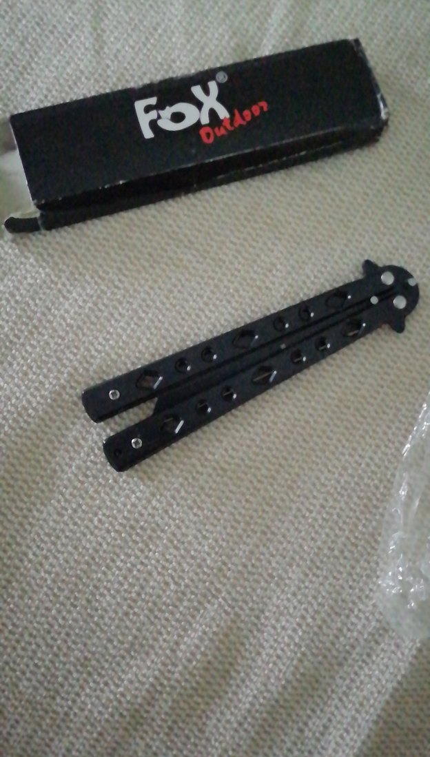 Fox Siyah Kelebek Bıçak - Görsel 2