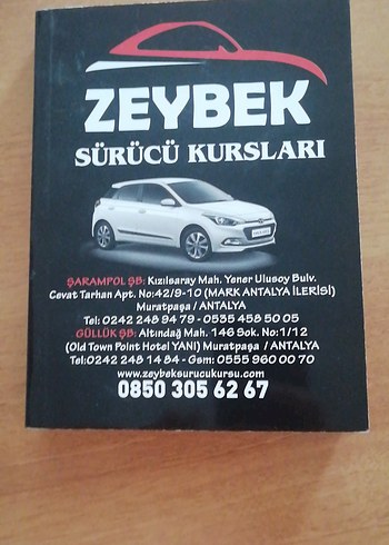 Zeybek Sürücü Kursları Sınav Hazırlık Kitabı - Görsel 2