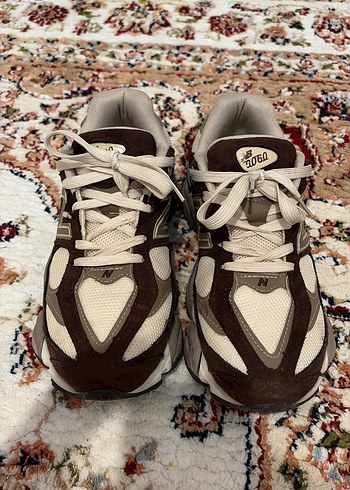 New Balance Retro Kahverengi Beyaz Sneaker