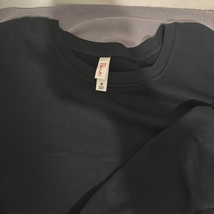 Uzun Kollu Kırmızı Salaş Kadın elbise - Görsel 4