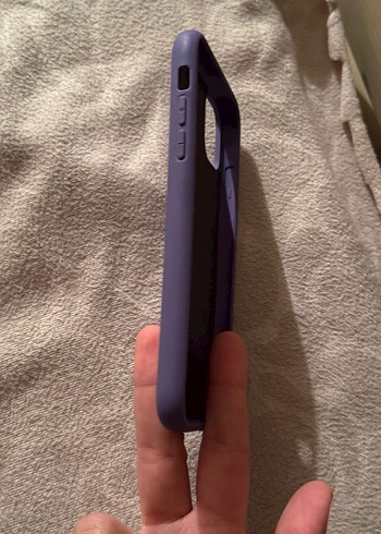 İPhone 11 Mor Elastik Telefon Kılıfı - Görsel 2