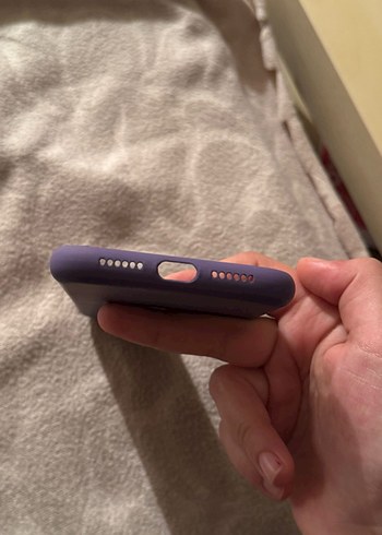 İPhone 11 Mor Elastik Telefon Kılıfı - Görsel 4