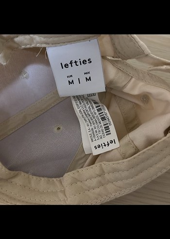 Lefties krem Kadın Şapka - Görsel 6