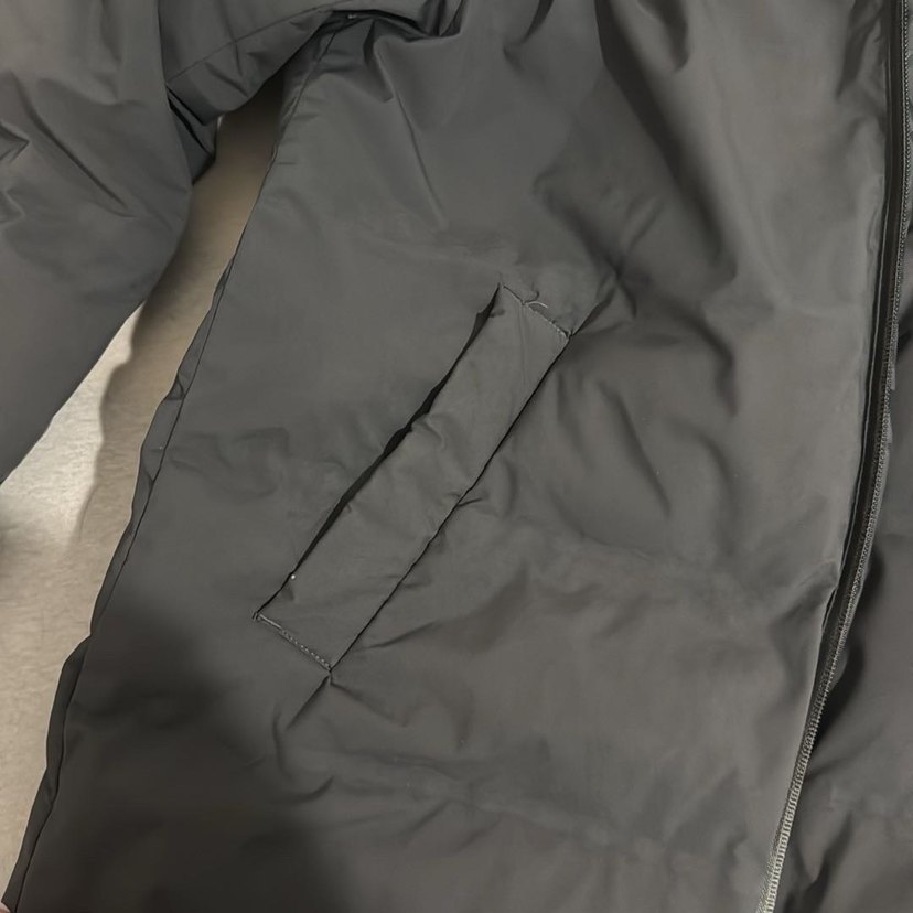 Gri Kadın Lumberjack Kışlık Kapüşonlu Mont - Görsel 5