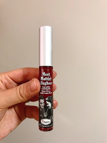 The Balm Hughes Liquid Lipstick Adoring Ruj #ruj #lipstick #theb