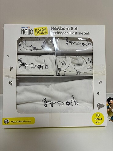 Hellobaby yenidoğan hastane seti ürün hiç kullanılmamıştır - Görsel 10