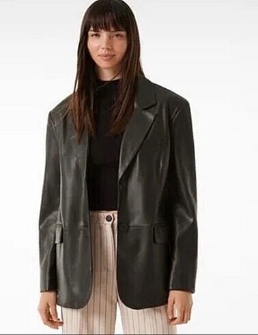 Bershka Deri Ceket