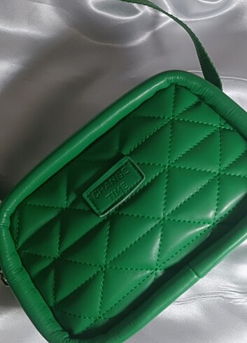  Beden yeşil Renk Change time çanta 