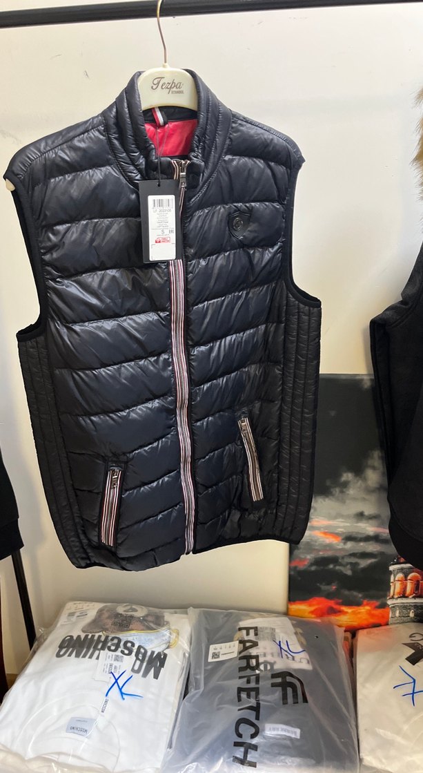 Lacivert  Erkek Fermuarlı Yelek orjinal  Loft marka - Görsel 2