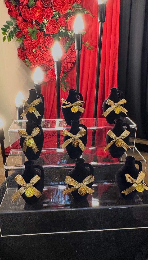 Mini siyah hediyelik testi - Görsel 5