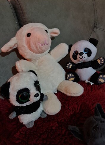 3 lü peluş arkadaş set