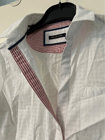 Massimo Dutti Beyaz kadın gömlek