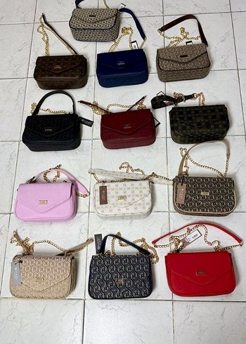 Siyah Zincir Detaylı Modern Klasik Vakko Çanta - Görsel 5