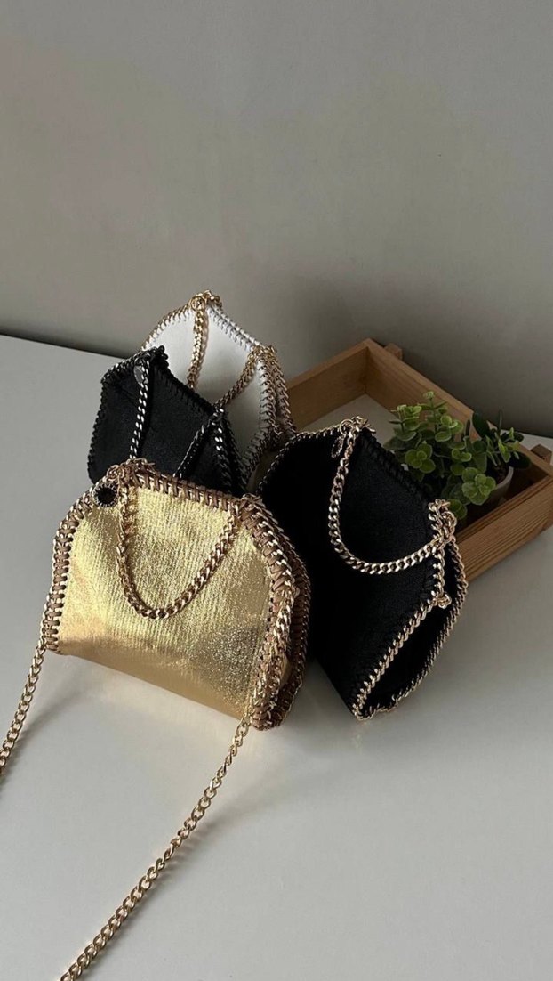 Stella McCartney askılı çanta - Görsel 5